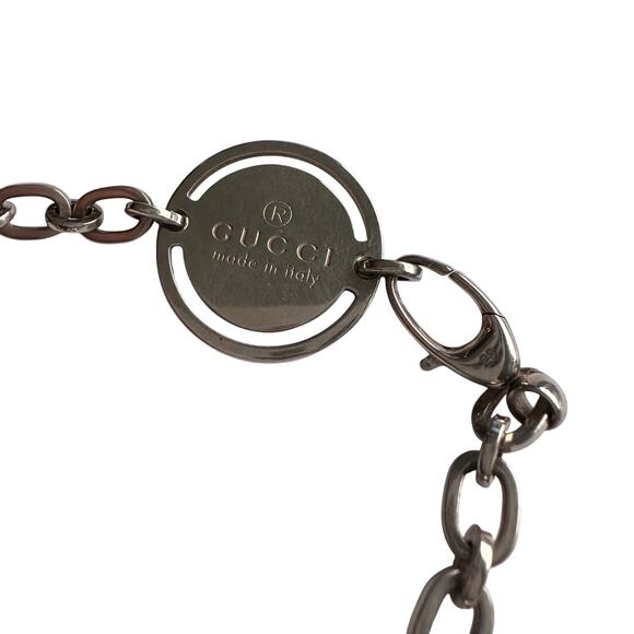 Gucci Circle Disc Plate Bracelet in Box with Dust Bag - Picture 5 of 11